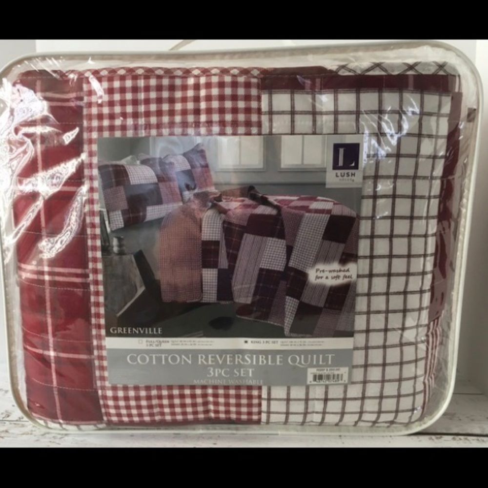 3PC King Quilt Set